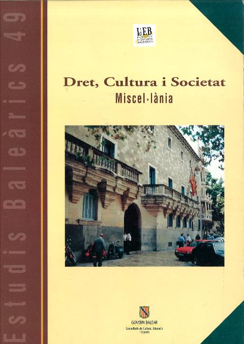 Estudis Baleàrics, núm. 49. Dret, cultura i societat. Miscel·lània