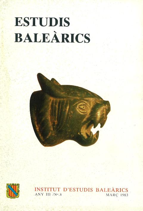 Estudis Baleàrics, núm. 8